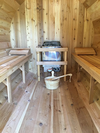 Sauna Boréal Traditionnel-Baril 6 pieds (183cm)