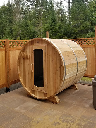 Sauna Boréal Traditionnel-Baril 6 pieds (183cm)