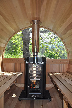 Sauna Boréal Traditionnel-Baril 9 pieds (275cm)