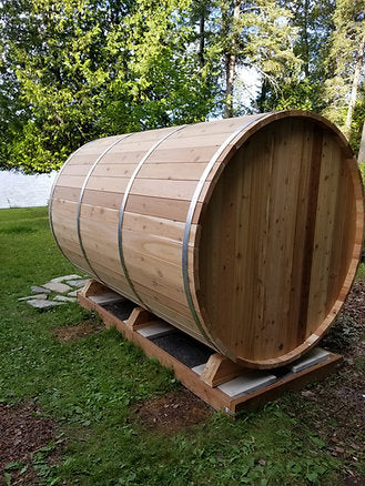 Sauna Boréal Traditionnel-Baril 9 pieds (275cm)