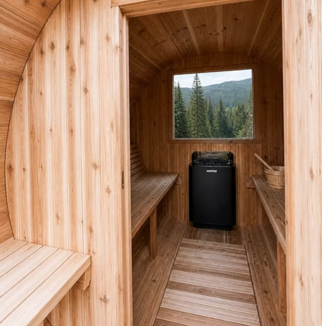 Sauna Boréal-FLÖ 198 cm x 244 cm